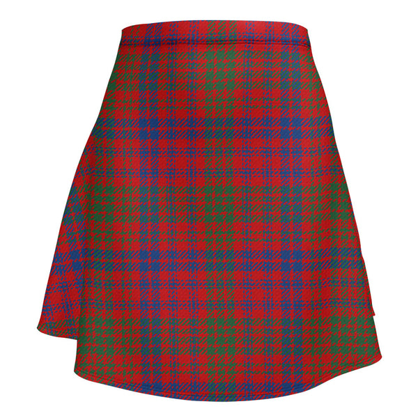Ross Modern Clan Badge Tartan Flared Skirt