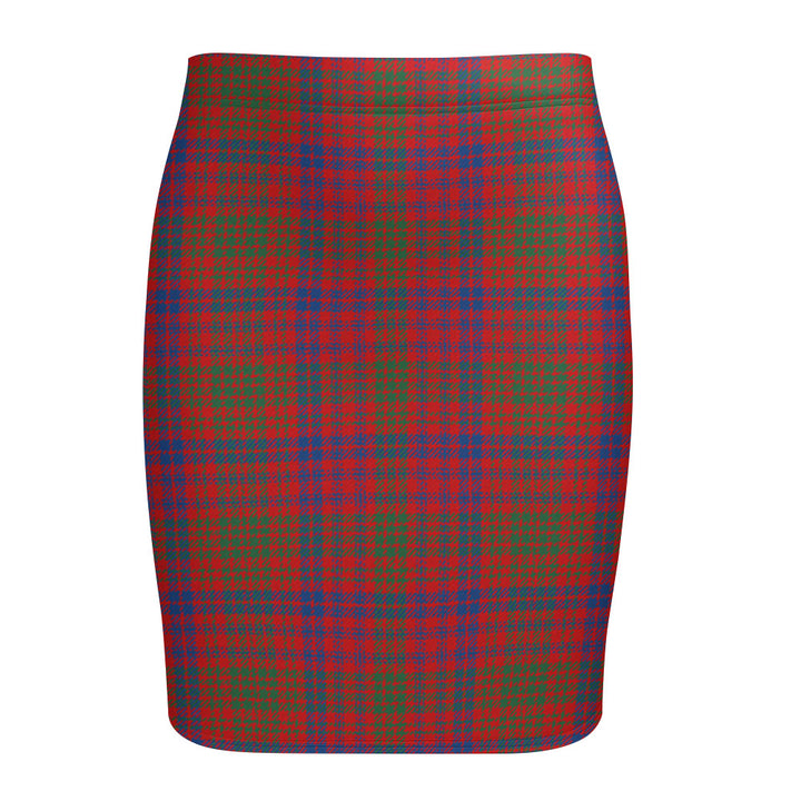 Ross Modern Tartan Fitted Skirt