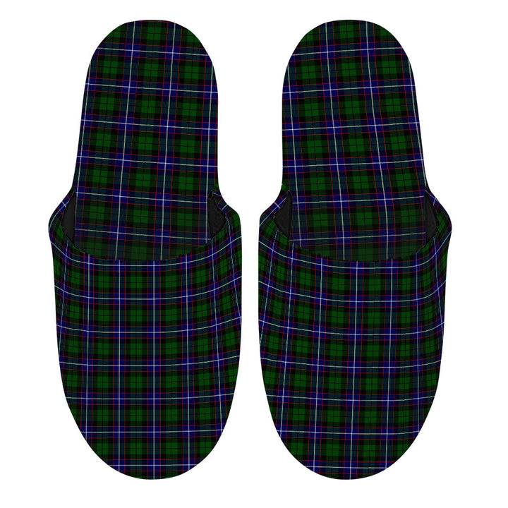 Russell Modern Clan Badge Tartan Mop Slippers