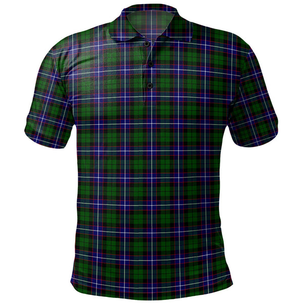 Russell Modern Clan Badge Tartan Polo Shirt