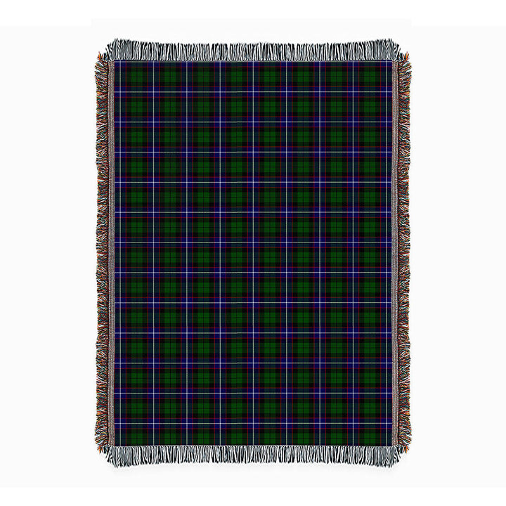 Russell Modern Clan Badge Tartan Woven Blanket