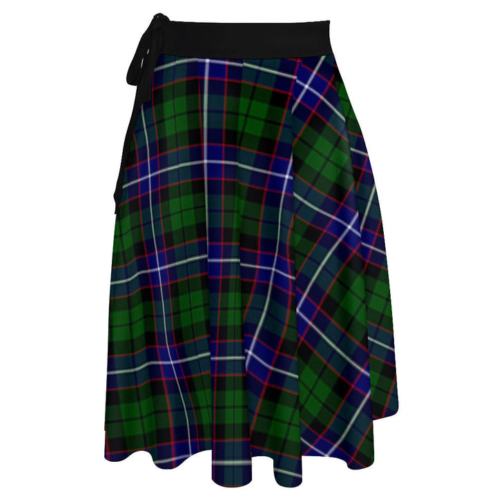 Russell Modern Tartan Wrap Skirt