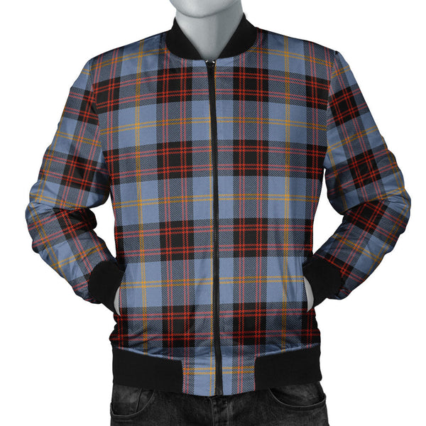 Rutherford Ancient Clan Badge Tartan Bomber Jacket