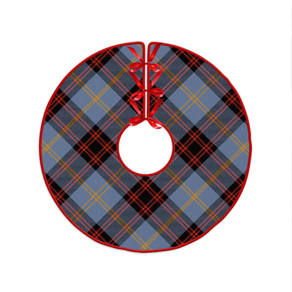 Rutherford Ancient Clan Badge Tartan Christmas Tree Skirt