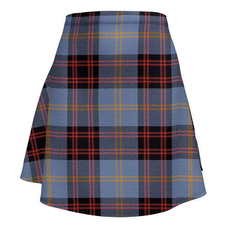 Rutherford Ancient Clan Badge Tartan Flared Skirt