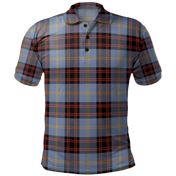 Rutherford Ancient Clan Badge Tartan Polo Shirt