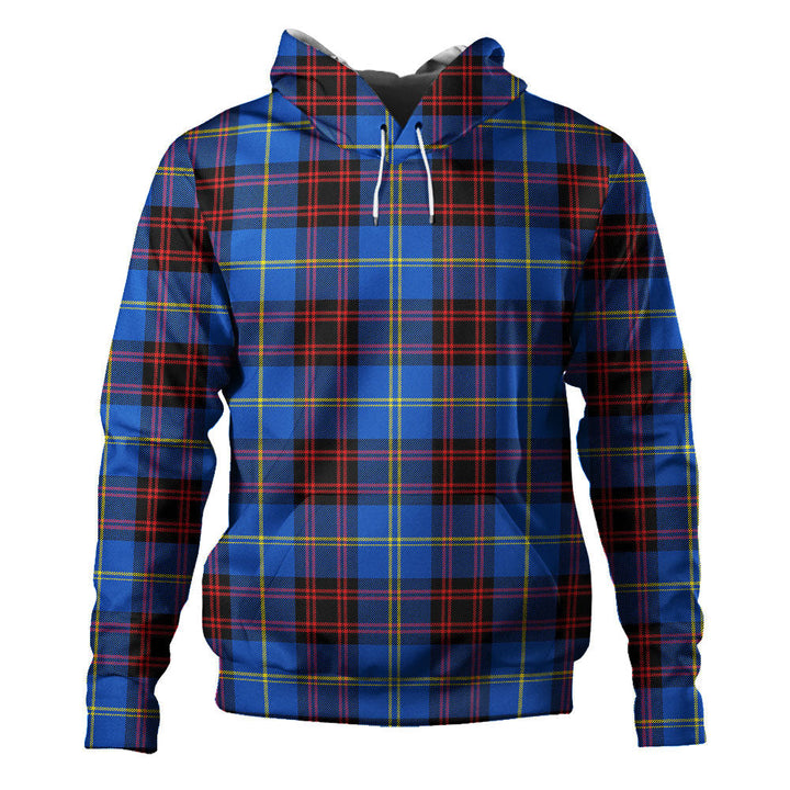 Rutherford Modern Clan Badge Tartan Hoodie