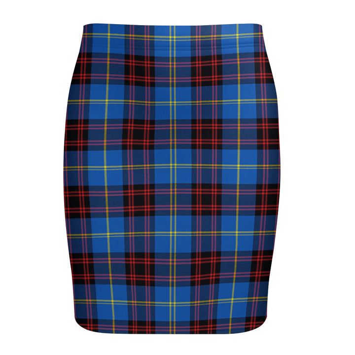 Rutherford Modern Tartan Fitted Skirt