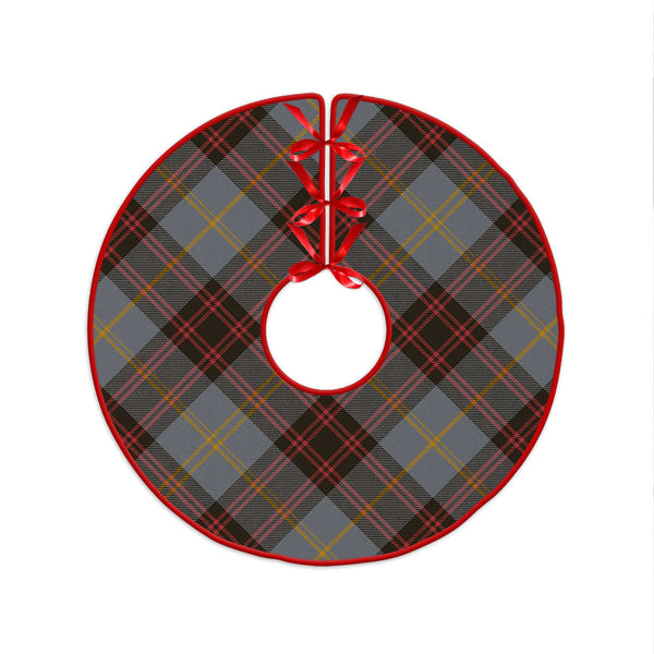 Rutherford Weathered Clan Badge Tartan Christmas Tree Skirt
