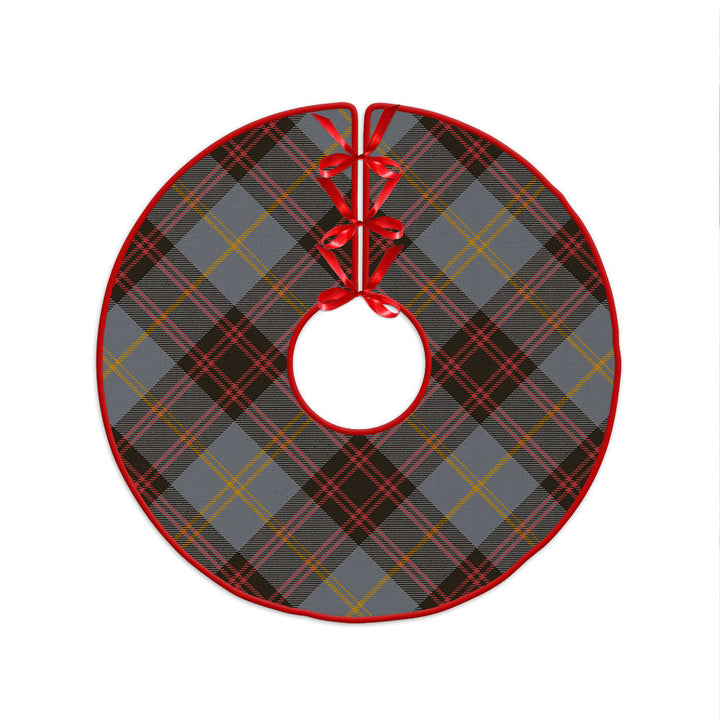 Rutherford Weathered Clan Badge Tartan Christmas Tree Skirt