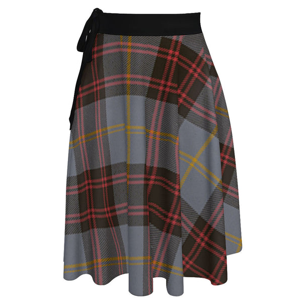 Rutherford Weathered Tartan Wrap Skirt
