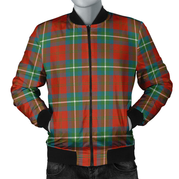 Ruthven Ancient Clan Badge Tartan Bomber Jacket