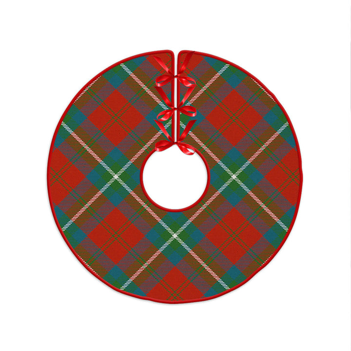 Ruthven Ancient Clan Badge Tartan Christmas Tree Skirt