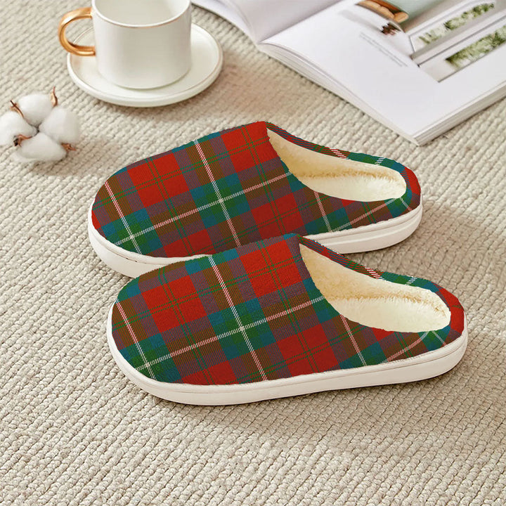 Ruthven Ancient Clan Badge Tartan Plush Slipper
