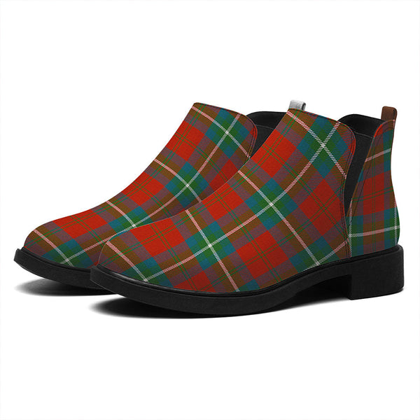 Ruthven Ancient Tartan Flat Ankle Boots