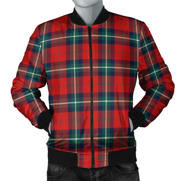 Ruthven Modern Clan Badge Tartan Bomber Jacket