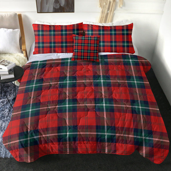 Ruthven Modern Clan Badge Tartan Comforter