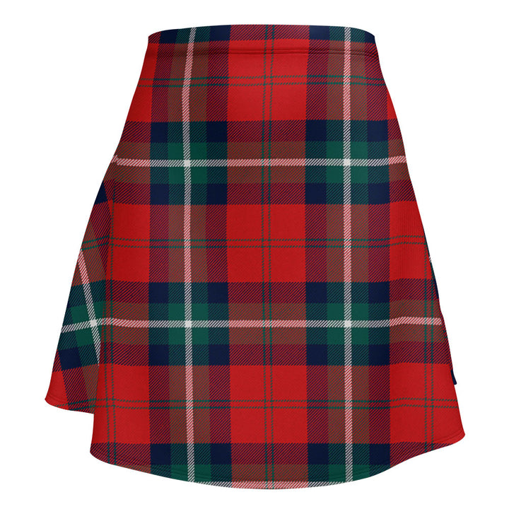 Ruthven Modern Clan Badge Tartan Flared Skirt