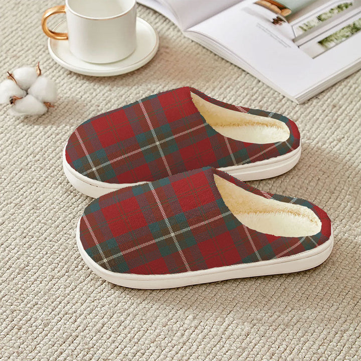 Ruthven Weathered Clan Badge Tartan Plush Slipper