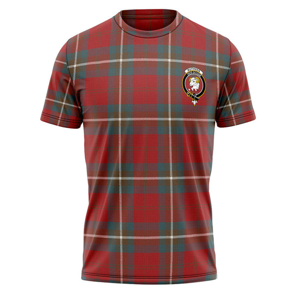 Ruthven Weathered Clan Badge Tartan T-Shirt