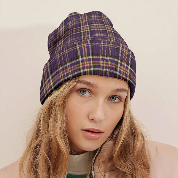 Ruxton Dress Weathered Tartan Knitted Beanie