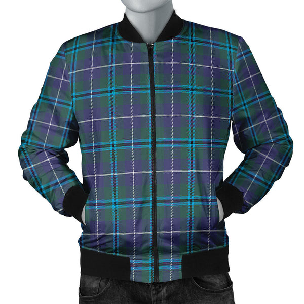 Sandilands Clan Badge Tartan Bomber Jacket