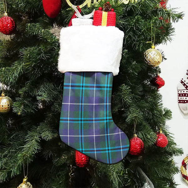 Sandilands Clan Badge Tartan Christmas Stocking