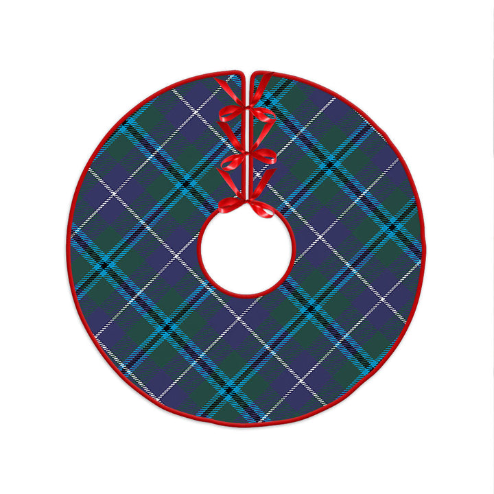 Sandilands Clan Badge Tartan Christmas Tree Skirt