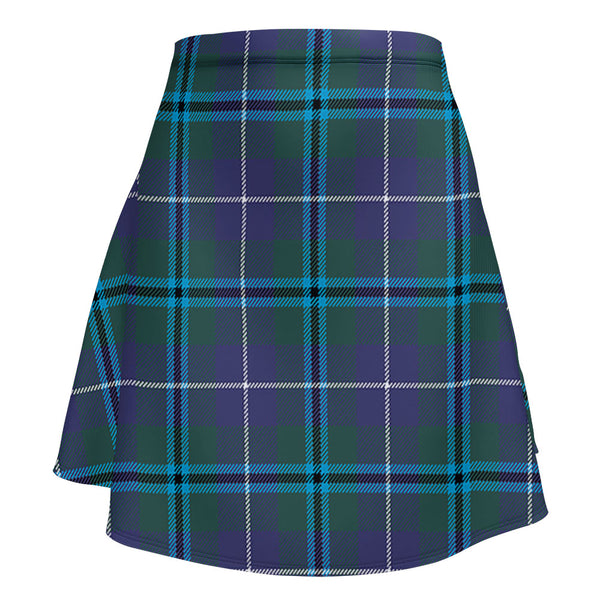Sandilands Clan Badge Tartan Flared Skirt