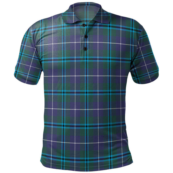 Sandilands Clan Badge Tartan Polo Shirt