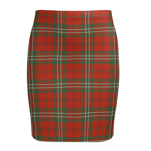 Scott Ancient Tartan Fitted Skirt