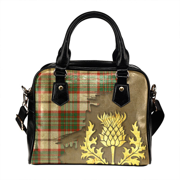 Scott Dress Anceint Tartan Shoulder Handbag Thistle Oldest Style