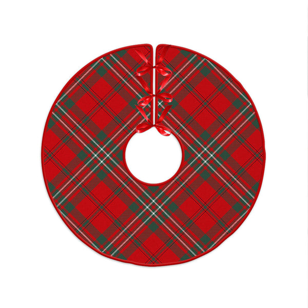 Scott Modern Clan Badge Tartan Christmas Tree Skirt