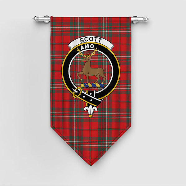 Scott Modern Clan Badge Tartan Gonfalon