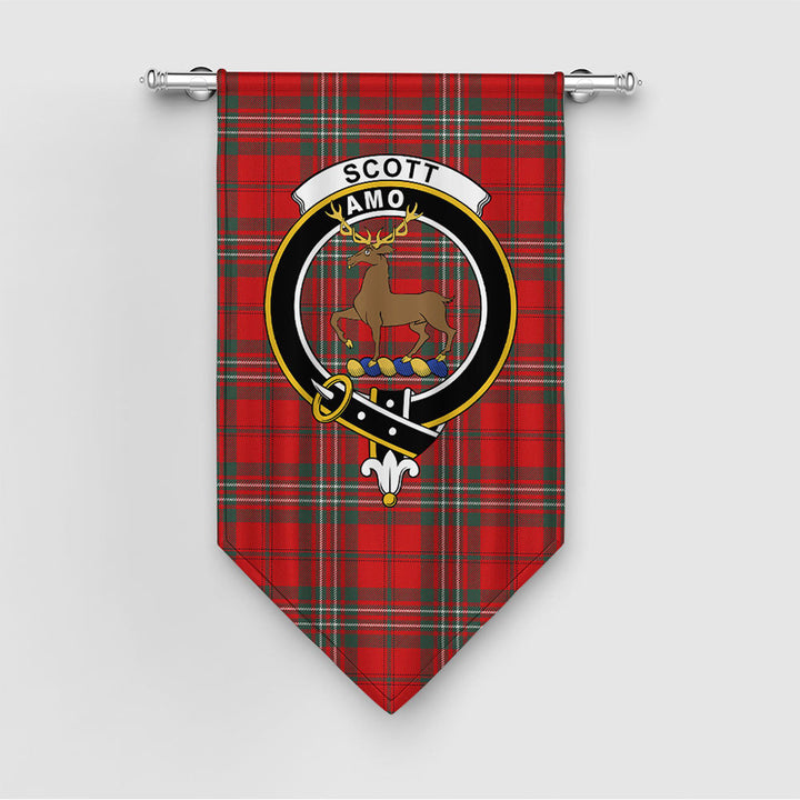 Scott Modern Clan Badge Tartan Gonfalon