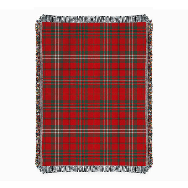 Scott Modern Clan Badge Tartan Woven Blanket