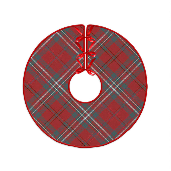 Scott Weathered Clan Badge Tartan Christmas Tree Skirt
