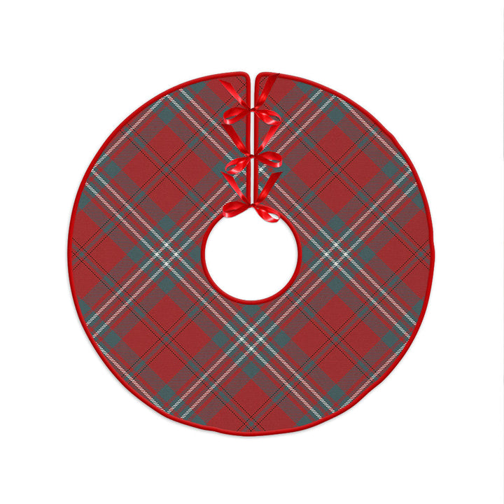 Scott Weathered Clan Badge Tartan Christmas Tree Skirt