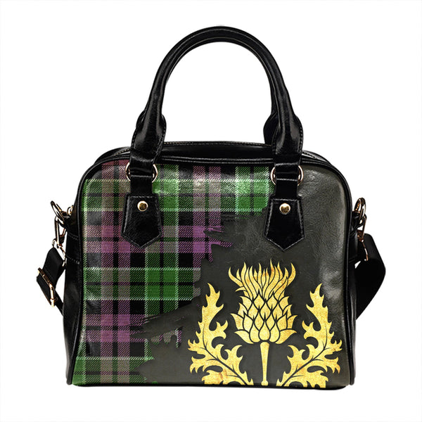 Scott (Sir Walter) Ancient Tartan Shoulder Handbag Thistle Oldest Style