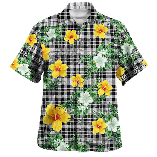 Scott (Sir Walter) Personal Clan Badge Tartan Hawaiian Shirt Summer Vibes Style