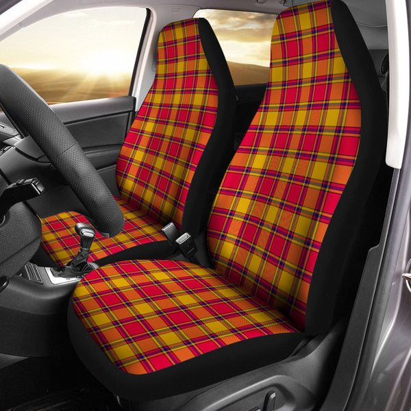 Scrymgeour Clan Badge Tartan Car Seat Covers