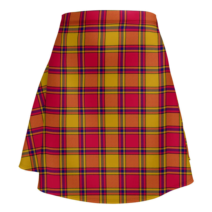 Scrymgeour Clan Badge Tartan Flared Skirt
