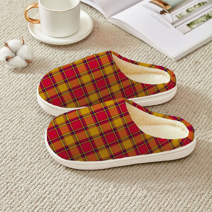 Scrymgeour Clan Badge Tartan Plush Slipper