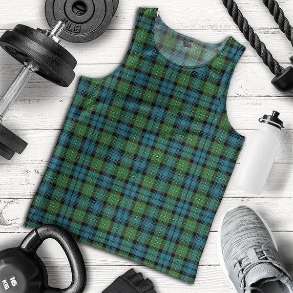Sempill (Semple) Ancient Clan Badge Tartan Men Tank Top