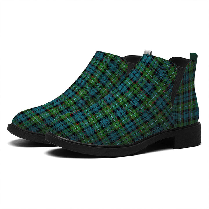 Sempill (Semple) Ancient Tartan Flat Ankle Boots