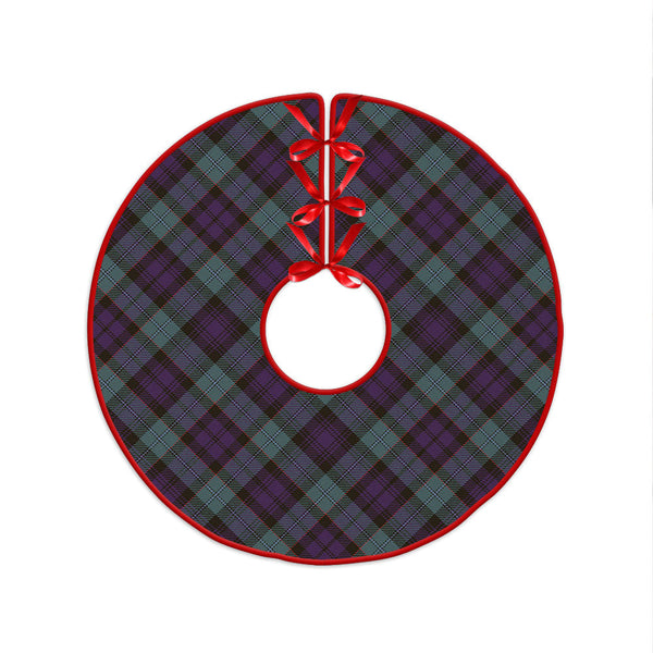 Sempill (Semple) Weathered Clan Badge Tartan Christmas Tree Skirt
