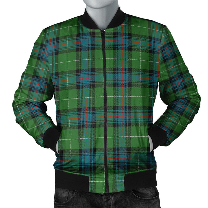 Semple Ancient Clan Badge Tartan Bomber Jacket
