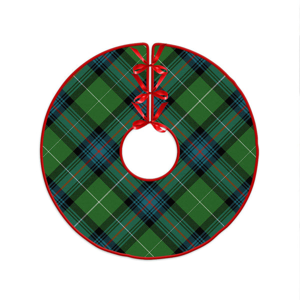 Semple Ancient Clan Badge Tartan Christmas Tree Skirt