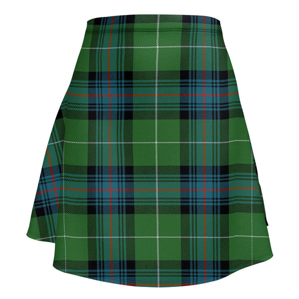 Semple Ancient Clan Badge Tartan Flared Skirt