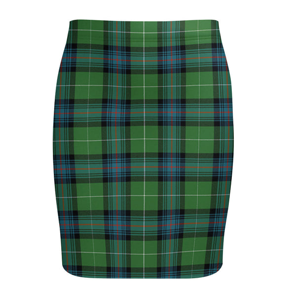 Semple Ancient Tartan Fitted Skirt